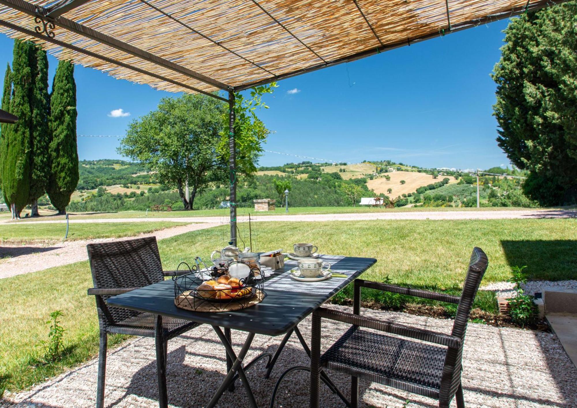 Antica Residenza Montereano Villa Gubbio Kültér fotó